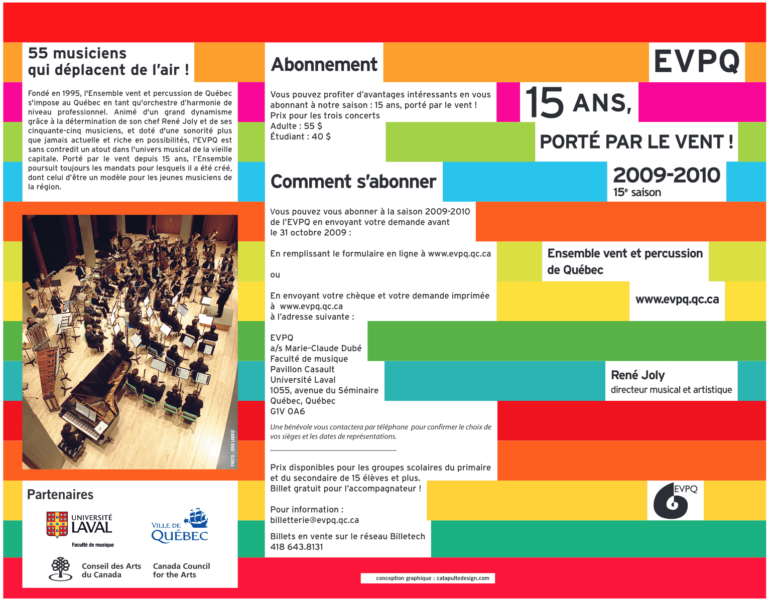 Archives Programmation Dépliant 2009-2010 EVPQ