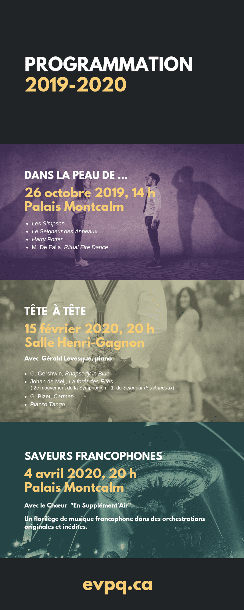 Archives programmation Saison 2019-2020 EVPQ